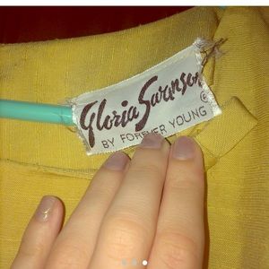 Gloria Swanson Vintage Dress Set